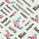 Perfect Nails NAIL STICKER - LOVELY WORDS thumbnail
