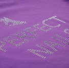 T-SHIRT PURPLE WITH PN LOGO WITH RHINESTONES S thumbnail