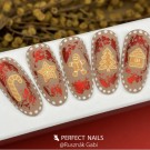 Perfect Nails NAIL STICKER - GINGERBREAD thumbnail