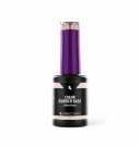 NEW!!PERFECT NAILS COLOR RUBBER BASE GEL - GLITTER PEACH 8ML thumbnail
