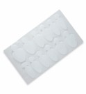 PERFECT NAILS SILICONE REVERSE NAIL MOLD - CLASSIC FRENCH - 12 PCS thumbnail