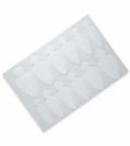 PERFECT NAILS SILICONE REVERSE NAIL MOLD -RUSSIAN DEEP FRENCH - 12 PCS thumbnail