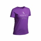 T-SHIRT PURPLE WITH PN LOGO WITH RHINESTONES L thumbnail