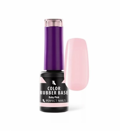 COLOR RUBBER BASE GEL - BABY PINK 4ML