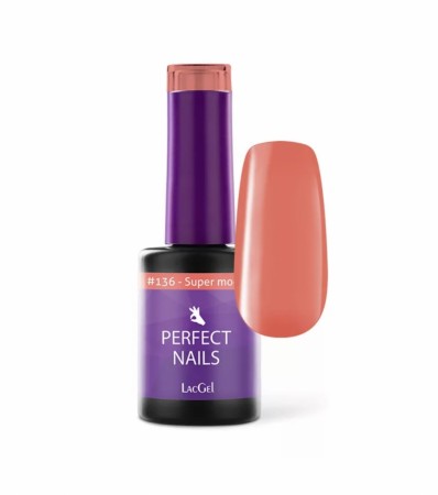 PERFECT NAILS- LACGEL #136 GEL POLISH 8ML - SUPER MODEL