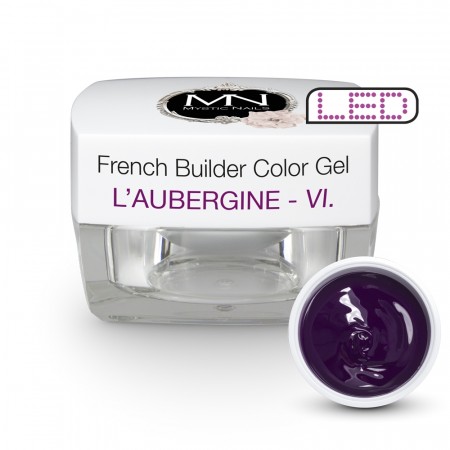 Mystic Nails French Builder Color gel 15g La Aubergine