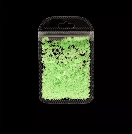 Neon green butterfly - 1 bag