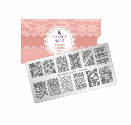 Perfect Nails Stamping Plate Wedding
