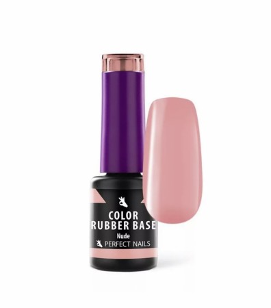COLOR RUBBER BASE GEL - NUDE 4ML