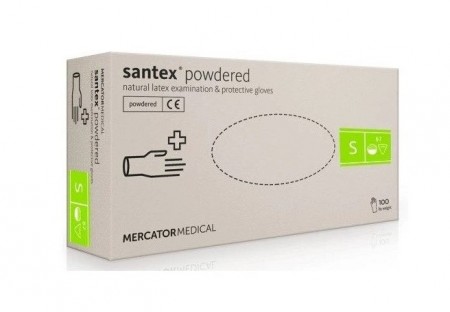 Santex Latex Gloves size S