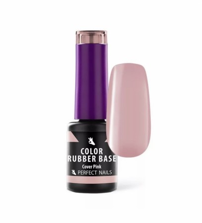 COLOR RUBBER BASE GEL - COVER PINK 4ML