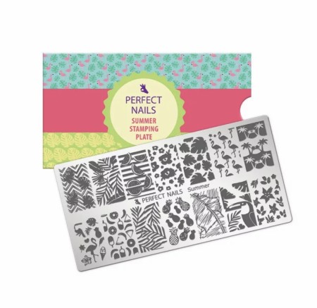 Perfect Nails STAMPING PLATE - SUMMER