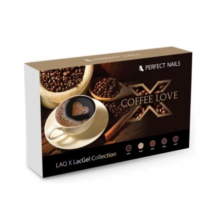 Perfect Nails LacGel LAQ X - Coffee Love Gel Polish Collection