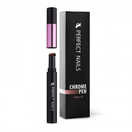 Perfect Nails Nail Art Chrome Pen - Rosegold 