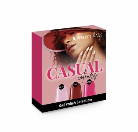 Perfect Nails LACGEL CASUAL COLOURS GEL POLISH SELECTION